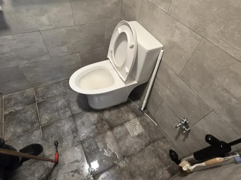 대전 변기막힘 작업사례 5